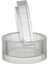 Clear Frosted Cam Dekoratif Kutu 10X10X7CM 2