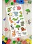 Bear & Pear Hayvanlar Alemi Kendinden Yapışkanlı Kabartmalı Sticker Çocuk Çıkartmaları 1