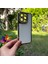 Apple iPhone 14 Pro Kamera Korumalı Altın Renkli Beyaz Silikon Kılıf 1