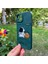 Apple iPhone 14 Basketçi Astronot Yeşil Silikon Kılıf 1