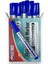Protex Koli Kalemi Permanent Marker Mavi 12'li Paket 4