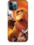 Apple iPhone 12 Pro Max Kılıf Animasyon 23 Aslan Kral Telefon Kabı 1