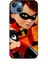 Apple iPhone 13 Mini Kılıf Animasyon 7 Inanılmaz Aile Kırmızı Desenli Kılıf 1