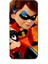 Huawei P20 Lite Kılıf Animasyon 7 Inanılmaz Aile Kırmızı Desenli Kılıf 1