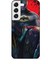 Samsung Galaxy S22 Kılıf Animasyon 8 Batman Siyah Baskılı Kılıf 1