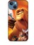Apple iPhone 13 Mini Kılıf Animasyon 23 Aslan Kral Telefon Kabı 1