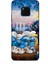 Huawei Mate 20 Pro Kılıf Animasyon 29 Şirinler Leke Tutmaz Kapak 1