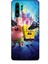 Huawei P30 Pro Kılıf Animasyon 2 Sünger Bob Mavi Kapak 1