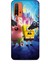 Xiaomi Redmi 9t Kılıf Animasyon 2 Sünger Bob Mavi Kapak 1