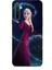 Realme 6i Kılıf Animasyon 3 Frozen Elsa Ülkesi Bordo Arka Kapak 1