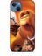Apple iPhone 13 Kılıf Animasyon 23 Aslan Kral Telefon Kabı 1