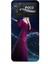Xiaomi Poco C40 Kılıf Animasyon 3 Frozen Elsa Ülkesi Bordo Arka Kapak 1
