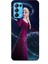 Oppo Reno 5 Kılıf Animasyon 3 Frozen Elsa Ülkesi Bordo Arka Kapak 1
