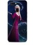 Oppo Ax7 Kılıf Animasyon 3 Frozen Elsa Ülkesi Bordo Arka Kapak 1