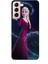 Samsung Galaxy S21 Kılıf Animasyon 3 Frozen Elsa Ülkesi Bordo Arka Kapak 1