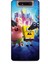 Samsung Galaxy A80 Kılıf Animasyon 2 Sünger Bob Mavi Kapak 1