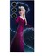 Samsung Galaxy S24 Ultra Kılıf Animasyon 3 Frozen Elsa Ülkesi Bordo Arka Kapak 1