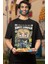 Minyatür Vokalist Kurt Cobain Baskılı T-Shirt Erkek-Kadın Rock Metal Baskılı T-Shirt 1