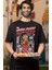 Minyatür Michael Jackson Baskılı T-Shirt Erkek-Kadın Moon Walk Baskılı T-Shirt 1