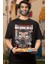 Minyatür Walking Dead Baskılı T-Shirt Erkek-Kadın Wd Dizi Baskılı T-Shirt 3