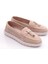 P39 Kadin Ip Desenli Comfort Ayakkabi 2