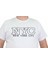 Mocgrande Erkek Büyük Beden Sıfır Yaka T-Shirt Nyc 24133 Beyaz 3