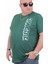 Erkek Büyük Beden Sıfır Yaka T-Shirt Imagine 24126 Neftı 3