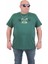 Erkek Büyük Beden Sıfır Yaka T-Shirt Be Happy 24131 Hakı 1