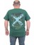 Erkek Büyük Beden Sıfır Yaka T-Shirt Be Happy 24131 Hakı 2
