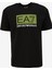 Bisiklet Yaka Siyah Erkek T-Shirt 3DPT40PJFBZ 1
