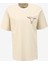 Bisiklet Yaka Ekru Erkek T-Shirt W241299104 Loose Fit T-Shirt 1