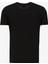 Bisiklet Yaka Siyah Erkek T-Shirt 3DPT08PJM9Z 2