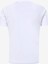 Bisiklet Yaka Beyaz Erkek T-Shirt 3DPT08PJM9Z 2