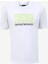 Bisiklet Yaka Beyaz Erkek T-Shirt 3DPT40PJFBZ 1