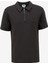 Siyah Erkek Polo T-Shirt W7Nq20528633W Fermuarlı Polo T-Shir 1