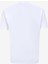 Bisiklet Yaka Beyaz Erkek T-Shirt 3DPT40PJFBZ 2