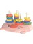 Janjon Star Piggy Dişli Seti Sütun Yapı Taşları Jenga Oyuncaklar Geometrik Şekil Bilişsel Öğretim Yardımcıları Bebek Montessori Erken Eğitim Oyuncakları (Yurt Dışından) 1