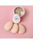 2 Adet Mini Kozmetik Puf Parmak Yüz Makyaj Sünger Göz Altı Kapatıcı Kuru Islak Bez Süngeri Concealer 3
