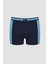 Erkek Side Tape Çok Renkli 3lü Boxer 4