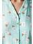 Ice Cream Mint Yeşili Gömlek Pantolon Pijama Takımı 4