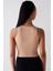 Halter Yaka Bej Crop Üst 6
