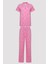 Pembe Gömlek Pijama Takımı 4