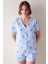 Base Gingham Gömlek Şort Pijama Takımı 1