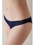 Easy Lace Dantel V Kesim Lacivert Brazilian Külot 1