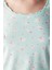Cuteness Mint Yeşili Atlet Pijama Üstü 5