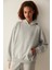 Grimelanj Kapüşonlu Cep Detaylı Oversize Sweatshirt 1