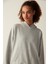 Grimelanj Kapüşonlu Cep Detaylı Oversize Sweatshirt 3