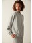 Grimelanj Kapüşonlu Cep Detaylı Oversize Sweatshirt 5