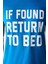 Erkek Return To Bed Yazılı Çok Renkli Pijama Takımı 5