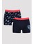 Erkek Superman Çok Renkli 2li Boxer 1